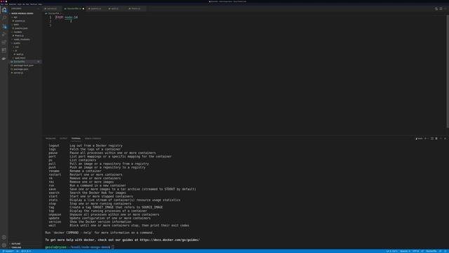 12 – Docker containers