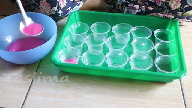 PUDING WARNA WARNI MUDAH MEMBUATNYA