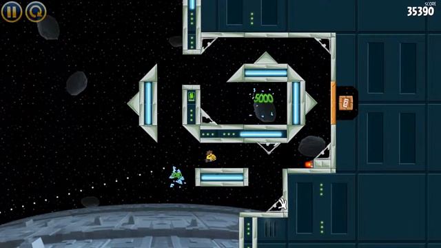 Angry Birds Star Wars. Death Star. 3 star Walkthrough 2-31 level
