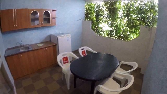 Двухъярусный номер с верандой в пансионате Лазурный Коктебель