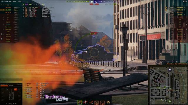 WOT HD: Object 268 Version 4, 3rd best damage dealer in the game right now