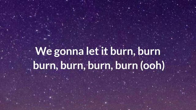 Ellie Goulding - Burn Lyrics