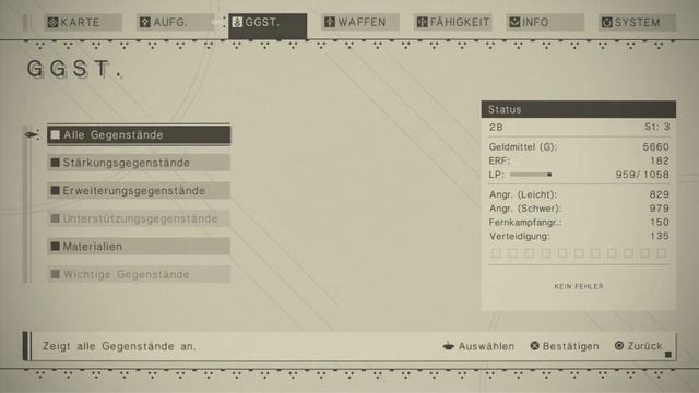 NieR - Automata Demo [Lets Show] [German/Deutsch]