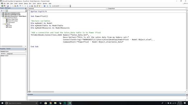 How To Use Power Pivot In VBA | Part One