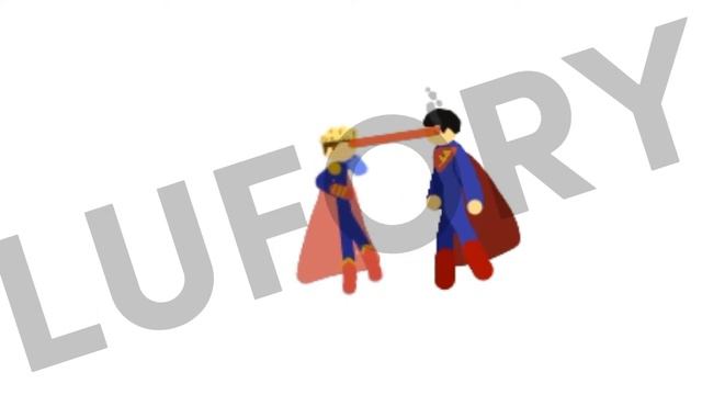 Homelander vs. Superman | Хоумлендер против Супермена | Animation | Stick Figure | Stick nodes | LA