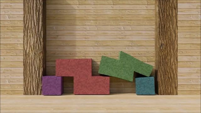 Realistic Minecraft Softbody Tetris V3