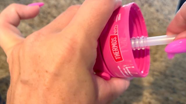 THERMOS FUNTAINER 12 Ounce Stainless Steel Vacuum Insulated Kids Straw Bottle (Full Review)