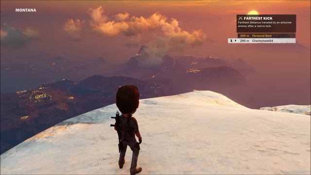 Just Cause 3 | Crashing all Boats off the highest Mountain