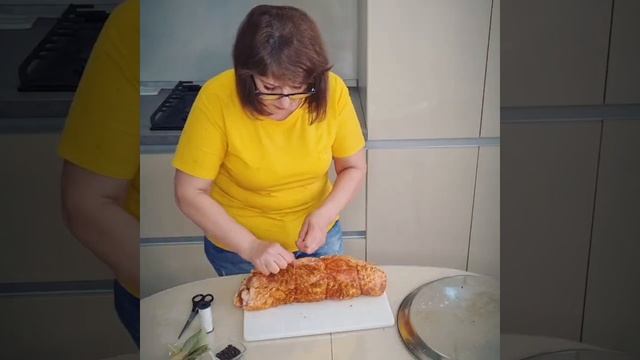 Рулет из пузанины?