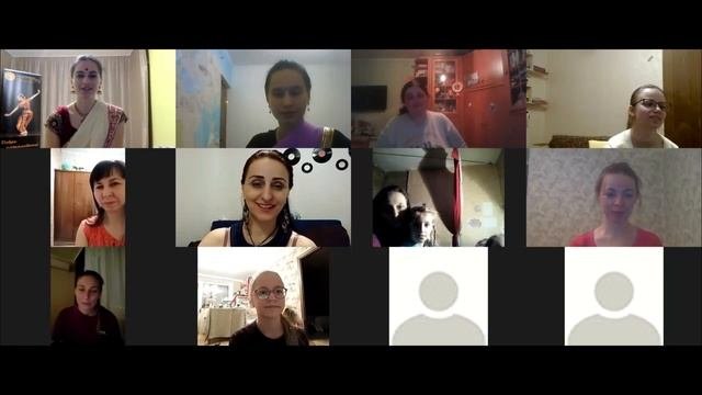 ОНЛАЙН ЗАНЯТИЯ ИНДИЙСКИМИ ТАНЦАМИ - ГРУППА ДЛЯ НАЧИНАЮЩИХ