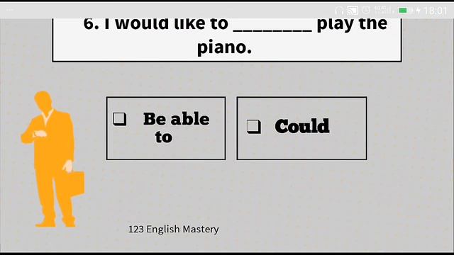 English Quiz : Can and could || english Quiz || ESL Quiz and Vocab