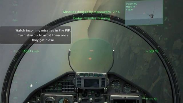 Tom Clancy's H.A.W.X. 2. Mission 2 "Training Day"