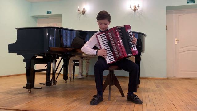 Егор Аксёнов, 11 лет, ДМШ №20