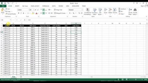 Metric Dashboard in Excel (Part-1)