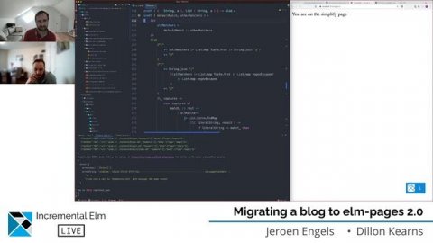Migrating a blog to elm-pages 2.0 Part 1 with Jeroen Engels