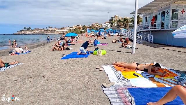 ?Beach Walk//Playa Fañabe Costa Adeje tenerife Spain april 2022