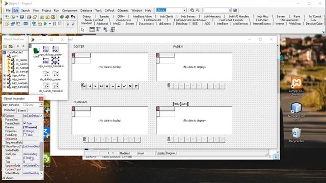 Tutorial Membuat Aplikasi Berbasis Database di Delphi 7