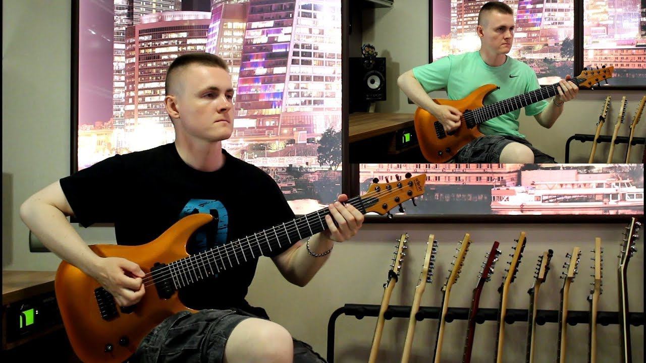 AFTER THE BURIAL - Lost In The Static (Guitar and Vocal Cover)