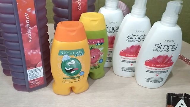 третий заказ Avon+игрушка мочалка "совушка"