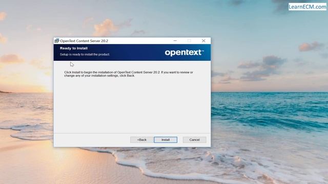 OpenText Content Server 20.2 Installation with OTDS