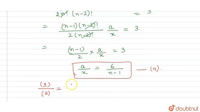 The second, third and fourth terms in the binomial expansion `(x+a)^n`are 240, 720 and 1080,