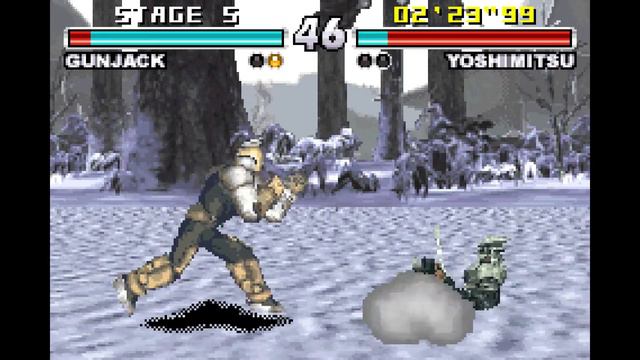 Tekken Advance - Gun Jack (mGBA)