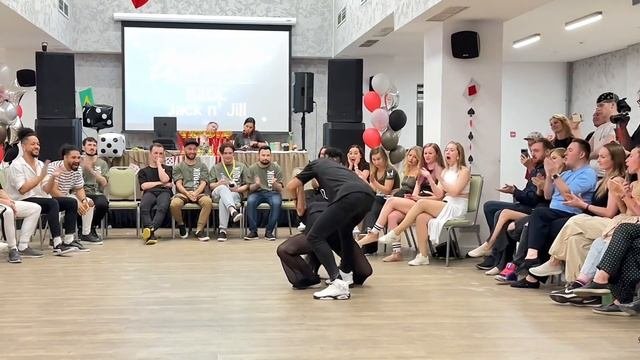 Leandro De Oliveira  Anastasiya Chernova. 1st place Invitational JnJ. Brazuka Dance Festival 2023