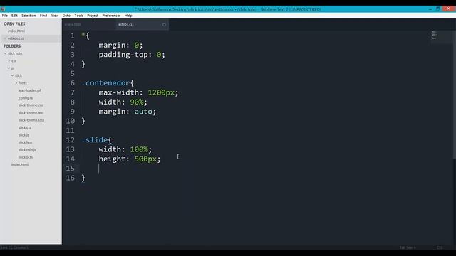 CREA SLIDESHOWS PERSONALIZABLES PARA TU SITIO WEB CON SLICK| HTML5, CSS3, Jquery | CodingPlace