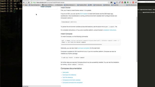 Installing, Deploying Docker containers with Fig / Docker Compose on boot2docker or CoreOS.