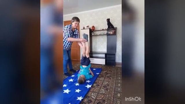 Акробатические упражнения для детей