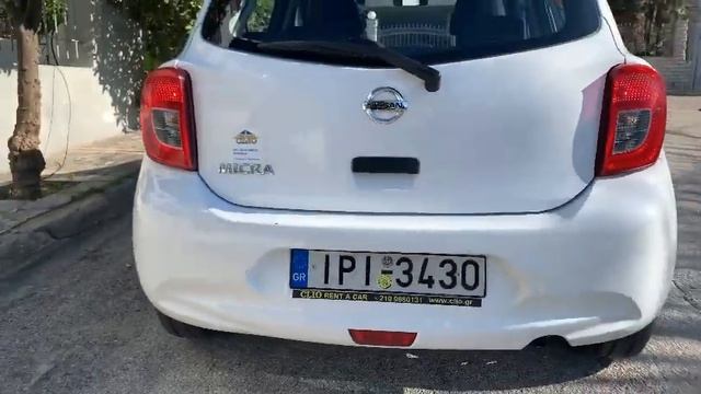 Clio Rent a Car Athens Greece I Nissan Micra Manual 1.200cc - 75hp
