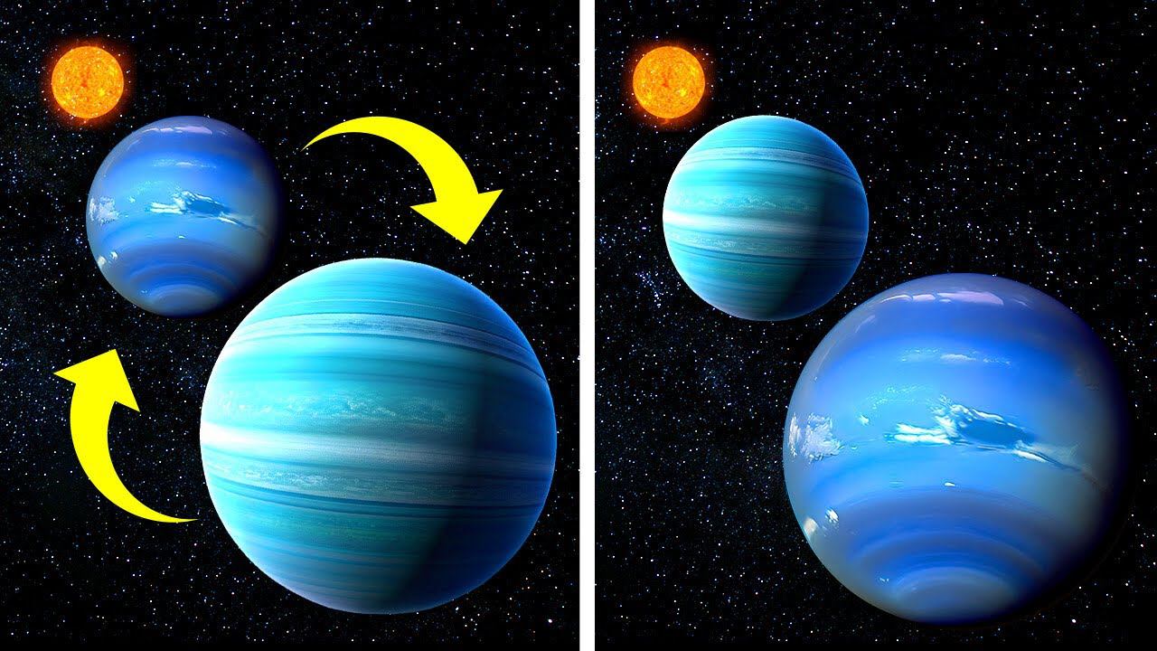 Почему Уран и Нептун однажды поменялись местами