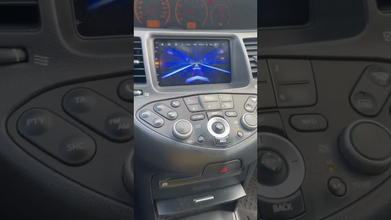 Результат установки передней камеры на NISSAN Primera P12
