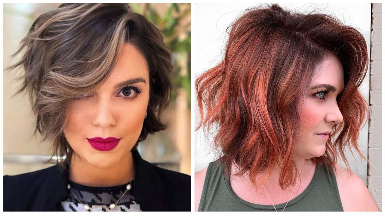 ОМОЛАЖИВАЮЩАЯ СТРИЖКА ДЛЯ ЖЕНЩИН 40-50 ЛЕТ:ВОЛНИСТЫЙ БОБ-2020 / WAVY BOB FOR WOMEN 40-50 YEARS OLD