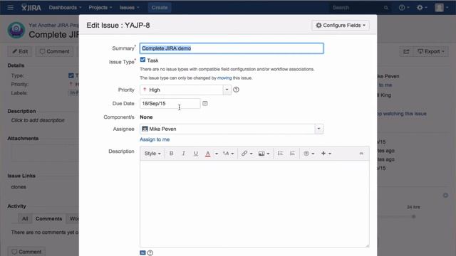 JIRA + Roadmap