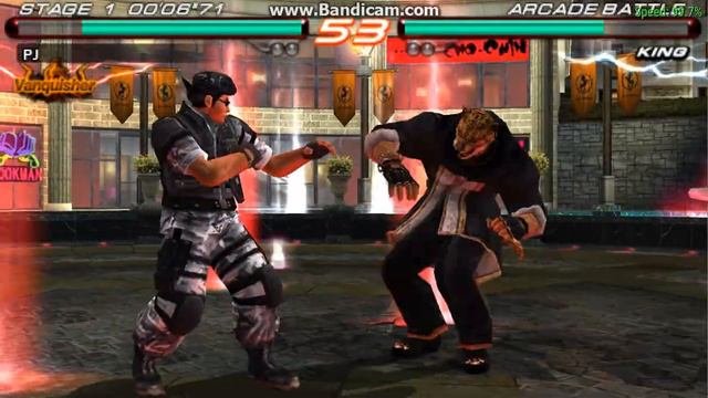 tekken 6 ppsspp kaz gameplay