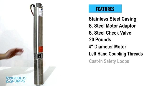 Goulds Deep Well Submersible Pumps Product Highlight