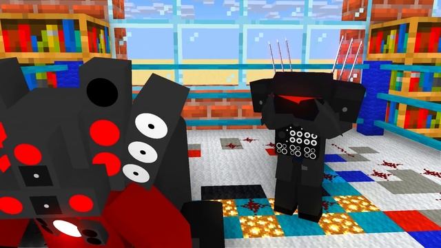 Monster School SKIBIDI TOILET TRANSFORMER VS TITAN TV MAN AND SPEAKERMAN - Minecraft Animation