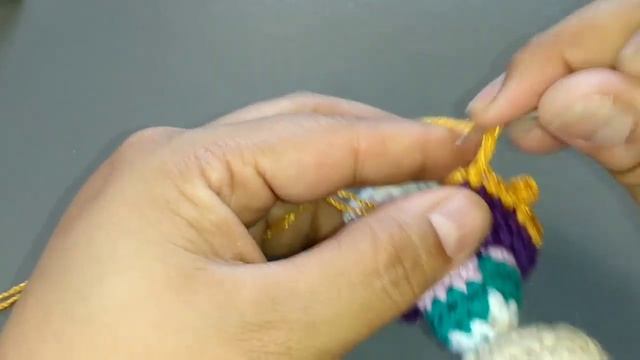 Princesa mini esmeralda  amigurumi crochet