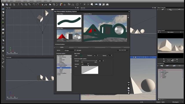 Vue 2015, Npr Outline Thickens Modifier 3