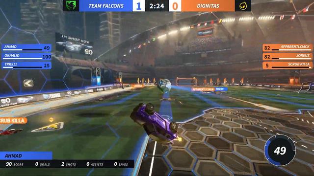 Team Falcons versus Dignitas [Gamers 8]