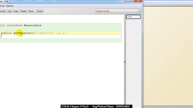 CS141 Chapter 9 Part 1