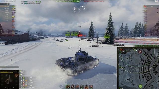 Новогоднего наступления 2021 ( АТМОСФЕРА 1 )! World Of Tanks...