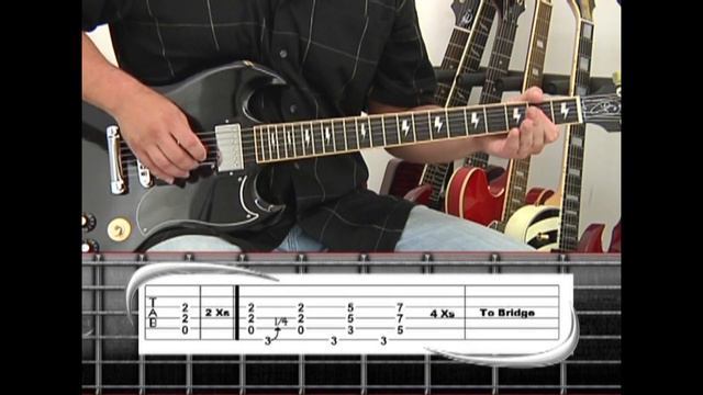 HELLS BELLS AC/DC guitar lesson w/ TABs ep. 04 MALCOLM YOUNG SOLO RHYTHM how to play ACDC Tutorial