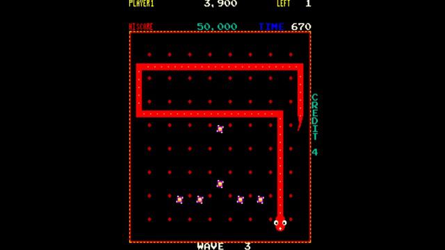 Nibbler Прохождение (1982)