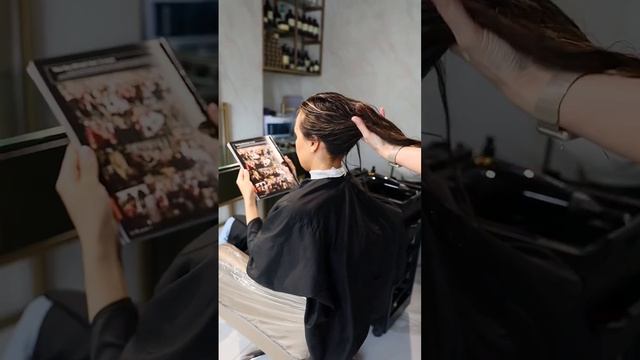 Уход от davines в @marika_beautybar , мое спасение перед отпуском #женщина #makeup #fashion #макияж