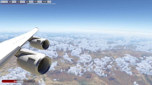 X-Plane 11 | Boeing 747-8 South African | Кейптаун [FACT] - Йоханнесбург [FAOR] | Vatsim Live HD