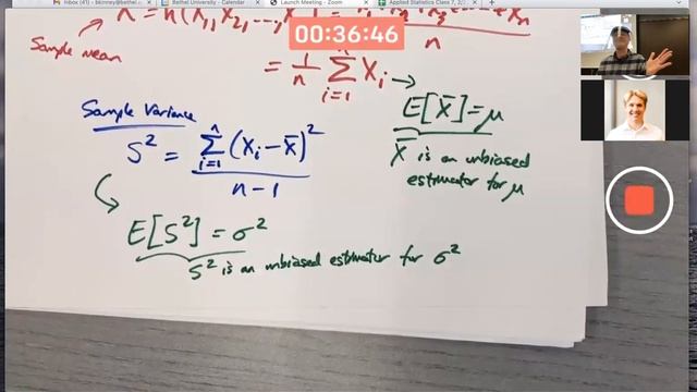 Mathematical Statistics & Estimators of Parameters (Ex: Method of Moments for a Gamma Distribution)
