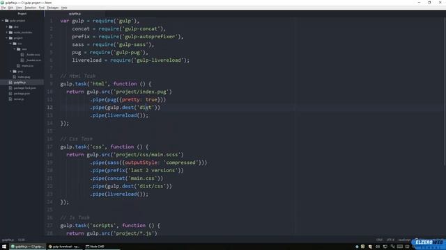 Learn Gulpjs In Arabic #12 - Live Reload Browser