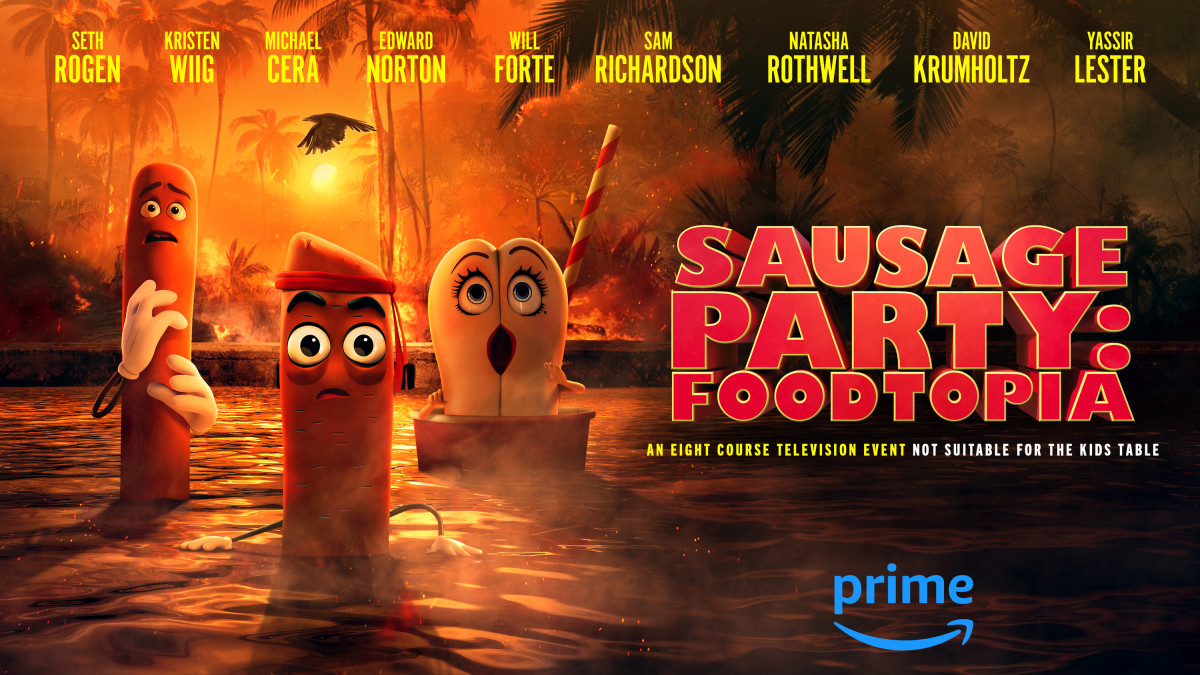 TV Series Sausage Party: Foodtopia, season 1 - Official trailer | Amazon Prime Video